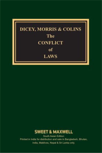 Dicey, Morris & Collins The Conflict of Laws (In 2 Volumes + Companion ...